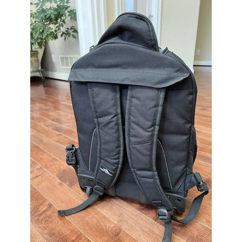 High Sierra Rolling‎ Backpack with Laptop Sleeve, One Size